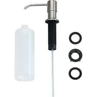 Wenko Seifenspender Monti 54739100 silber Edelstahl/Kunststoff 400,0 ml