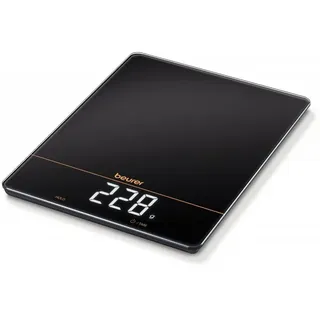 BEURER Küchenwaage Beurer KS 34 Küchenwaage mit Magic-LED Display. blau