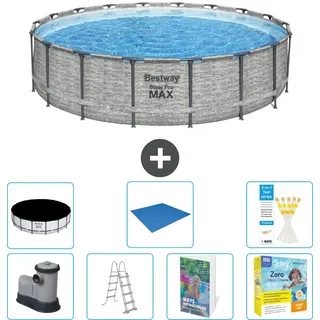 Bestway Steel Pro Max Rund - 549x122 Cm - 8-teilig  S546