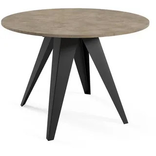 Feldmann-Wohnen Gerda Ø 90 cm dunkelgrau