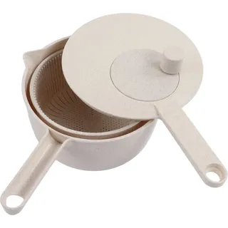 Kleine, Bpa-freie Salatschleuder, Multifunktionale Gemüsewaschmaschine Mit Griff Und Abtropfkorb Für Die Küche