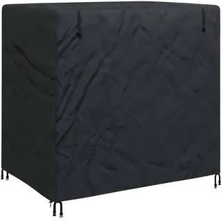 vidaXL Hollywoodschaukel-Abdeckung 4105916 Schwarz