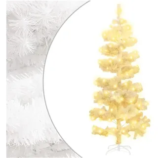 vidaXL Spiral-Weihnachtsbaum Weiß 180 cm