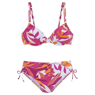 SUNSEEKER Bügel-Bikini Damen beere-orange Gr.38 Cup F