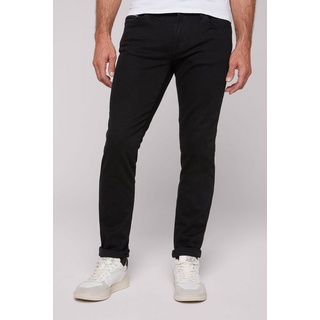 CAMP DAVID Regular-fit-Jeans mit normaler Leibhöhe schwarz