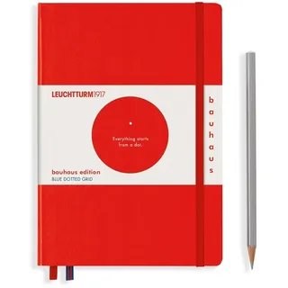 Leuchtturm1917 Notizbuch Medium Hardcover, A5 Bauhaus Edition