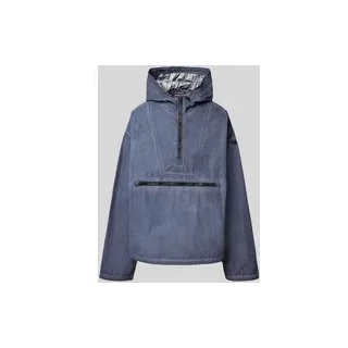 Jacke mit Kapuze, Blau, 50