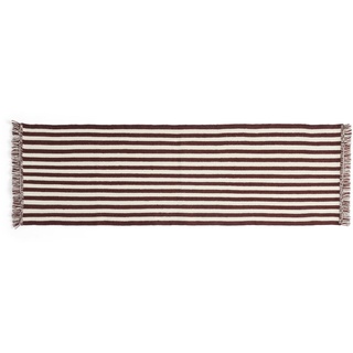 HAY - Stripes and Stripes Wool Teppich, 200 x 60 cm, cream