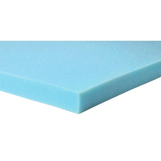 Dekokissen Schaumstoffauflage, 150 cm x 35 cm blau
