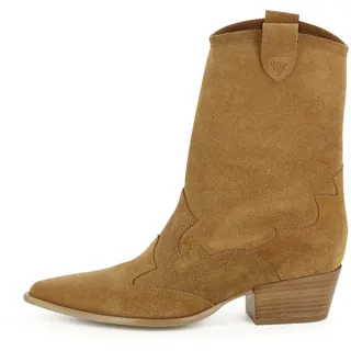 EVITA Cowboy Stiefel GINEVRA hellbraun 42