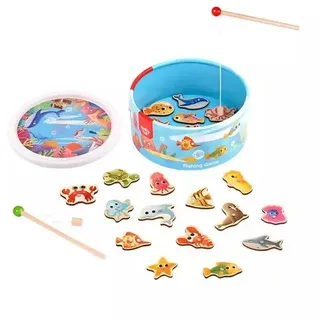 Tooky Toy Magnetisches Angelspiel-Set