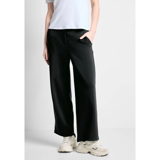 Loungehose CECIL "Style Neele Modal" Gr. S (38), Länge 26, schwarz Damen Hosen Freizeithosen