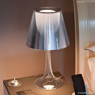 FLOS Design Tischlampe MISS K, dimmbar, chrom / silber, für Wohn- / Esszimmer, Kunststoff, Design, Tischlampe - 23.6 cm - 23.6 cm - 43.2 cm