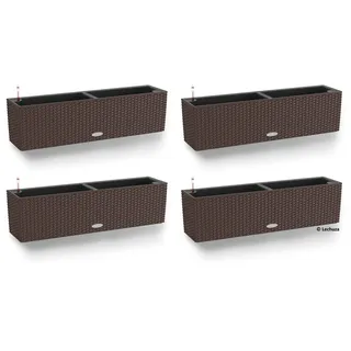 Lechuza -4er-Set Balconera Cottage 80, All-in-One Set, Mokka, 4er-Set