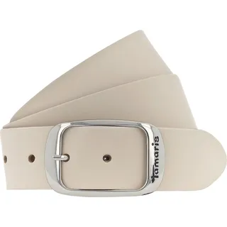 TAMARIS Damengürtel Leder beige 115 cm