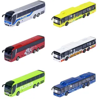 MAJORETTE City MAN Bus, 6-sort.