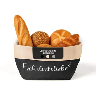 COZYINT® Brotkorb [STOFF] Brötchenkorb stoff | Brotbeutel aufbewahrung frischhalten | Brotkörbchen | Frühstückskorb | Brottasche | Brot Korb | Modern | Brotsack | Groß | Brotkörbe | Brötchenbeutel