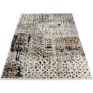 Teppich COLORADO POINT, Musterring, rechteckig, Höhe: 5 mm, exclusive MUSTERRING DELUXE COLLECTION hochwertig gekettelt Fransen grau 80 cm x 150 cm x 5 mm