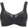 Soft-BH bügellos Komfort-Träger für Damen 001 schwarz Polyamid H 110 Cup Obermaterial 85 15 Elasthan EL BHs Entlastungs-BH