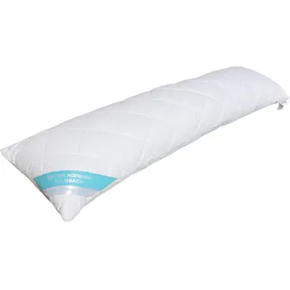Betten Hofmann Relax Orthopädisches Seitenschläferkissen Lagerungskissen Stillkissen 40 X 140 cm mit Reißverschluß, Füllung regulierbar, waschbar, Bezug Baumwolle