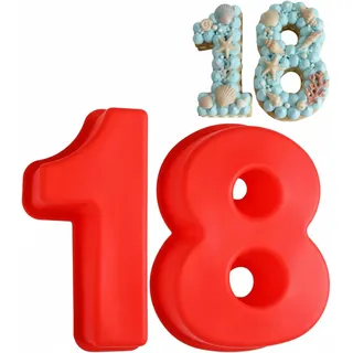 Nummer 18 Kuchenform Silikon Große Nummer 18 Kuchenform Blechformen 18. Backen k