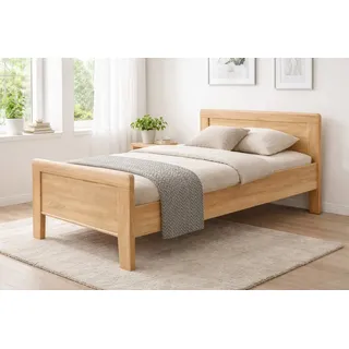 bv-vertrieb Bett Seniorenbett 100x200 Komfortbett Liegehöhe 4-fach verstellbar #3146 beige