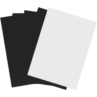 5 Stücke druckbare Magnetplatten A4 flexible magnetische Inkjet-Druckbogen druckbare Fotopapier Magnet MEHRWEG VERPACKUNG socialme-eu