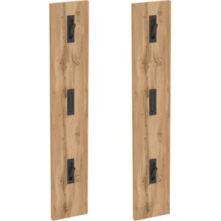 Schildmeyer Garderobenpaneel Saga 39 x 109 x 2,5 cm Braun
