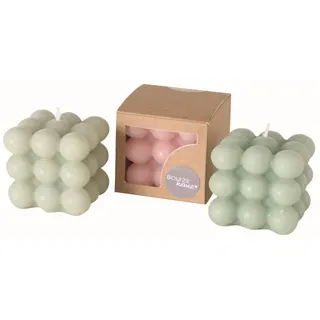 Kerze BUBBLE (BHT 5.80x6x5.80 cm) - BHT 5.80x6x5.80 cm