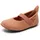 Wool Ballet Flat Rosa 28