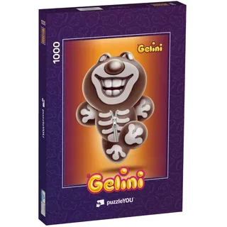 puzzleYOU: Puzzle 1000 Teile „Gelini Halloween Nero“