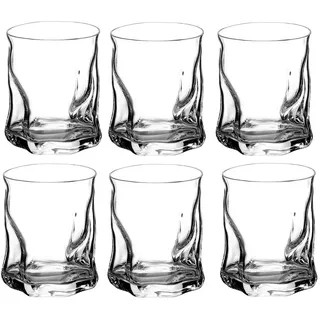 Bormioli Rocco Schnapsglas Bormiolo Rocco Sorgente Whisky 420 Ml l6er set), Glas