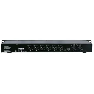 DAP AUDIO DAP DCP-26 MKII Digitaler Crossover mit 6 Kanälen