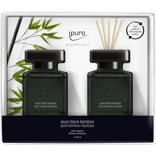 ipuro Raumduft Essentials Set Black Bamboo 2 x 50 ml