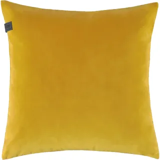 Dekokissen "Soul" Gr. 1, gelb (dunkelgelb, gelb, goldfarben, unifarben), B:44cm H:0,5cm L:44cm, Polyester, SCHÖNER WOHNEN-KOLLEKTION, Dekokissen_Sitzkissen_Kissenhüllen