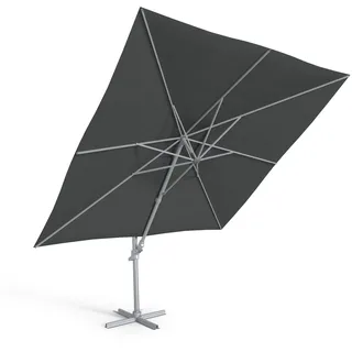 Kettler Ampelschirm Sonnenschirm EASY MOVE 300x300cm silber NEUHEIT