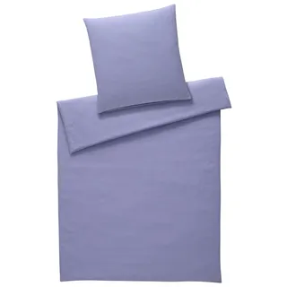 ELEGANTE Breezee Halbleinen Lila 155 x 220 cm + 80 x 80 cm