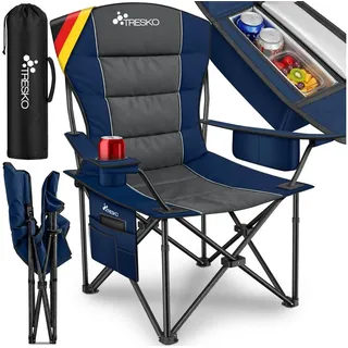 TRESKO Campingstuhl CPS-002 Blau