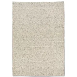 Allgäuer Teppichmanufaktur Webteppich Alpina Elegance 130 x 200 cm Schurwolle Grau