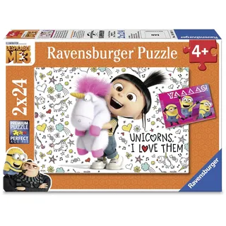 Ravensburger 07811 - Agnes und die Minions Kinderpuzzle