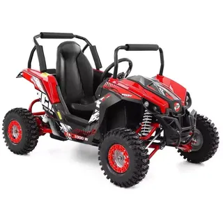 Hecht E-Quad Elektrischer Kinder-Buggy mit 48V Akku und 6" Rädern bunt
