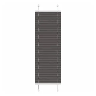 vidaXL Plissee 50 x 150 cm schwarz