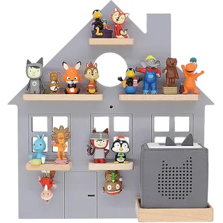 BOARTI Kinderregal Haus grau