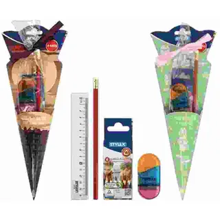 Stylex Schultüte gefüllt 35cm 4 Teile