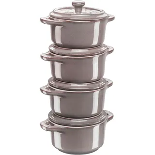 Staub Cocotte Set 4-tlg. 4 x Mini Cocotte
