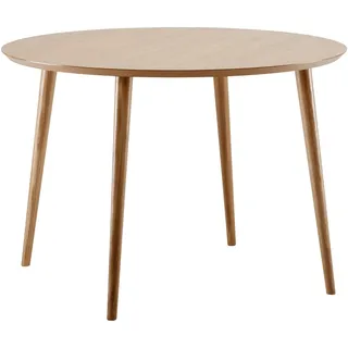 Home Affaire Esstisch Ø 100 cm braun