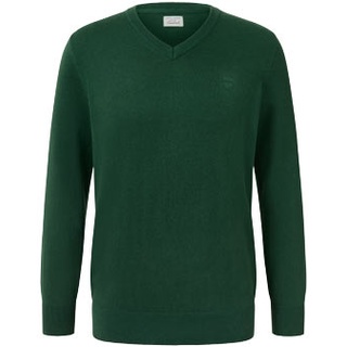 Tchibo - Pullover mit V-Ausschnitt - Dunkelgrün - Gr.: XXL - grün - XXL
