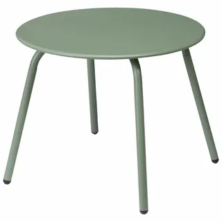 OEM Beistelltisch aus Metall, grün 50 x 40 cm