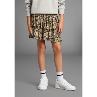 Kidsworld Jerseyrock Rock Animalprint Schwarz 104/110