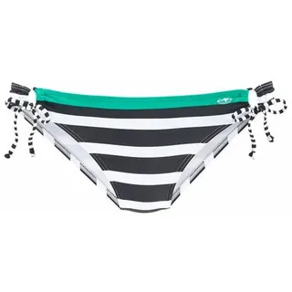 KangaROOS Bikini-Hose Damen Schwarz/Weiß 32